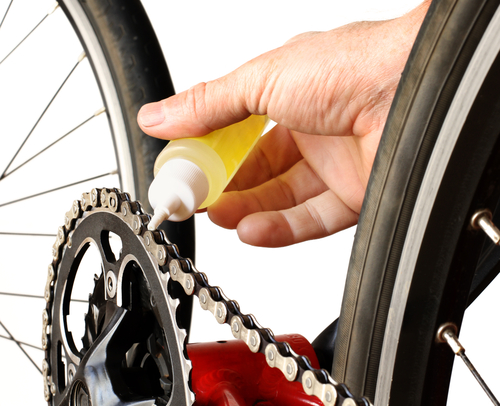 Bicycle Maintenance- oiling the chain lubrication
